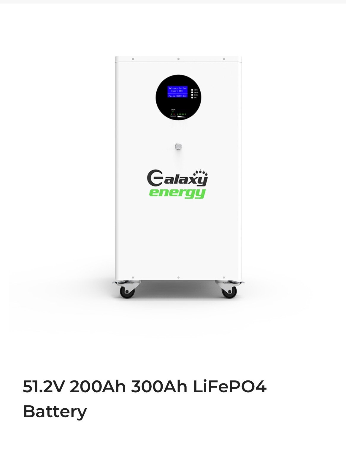 Lithium Battery 51.2VDC-200AH